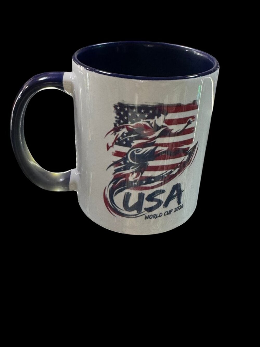 FIFA World Cup 2026 United Mexico United States Canada Ceramic Coffee Mug, White